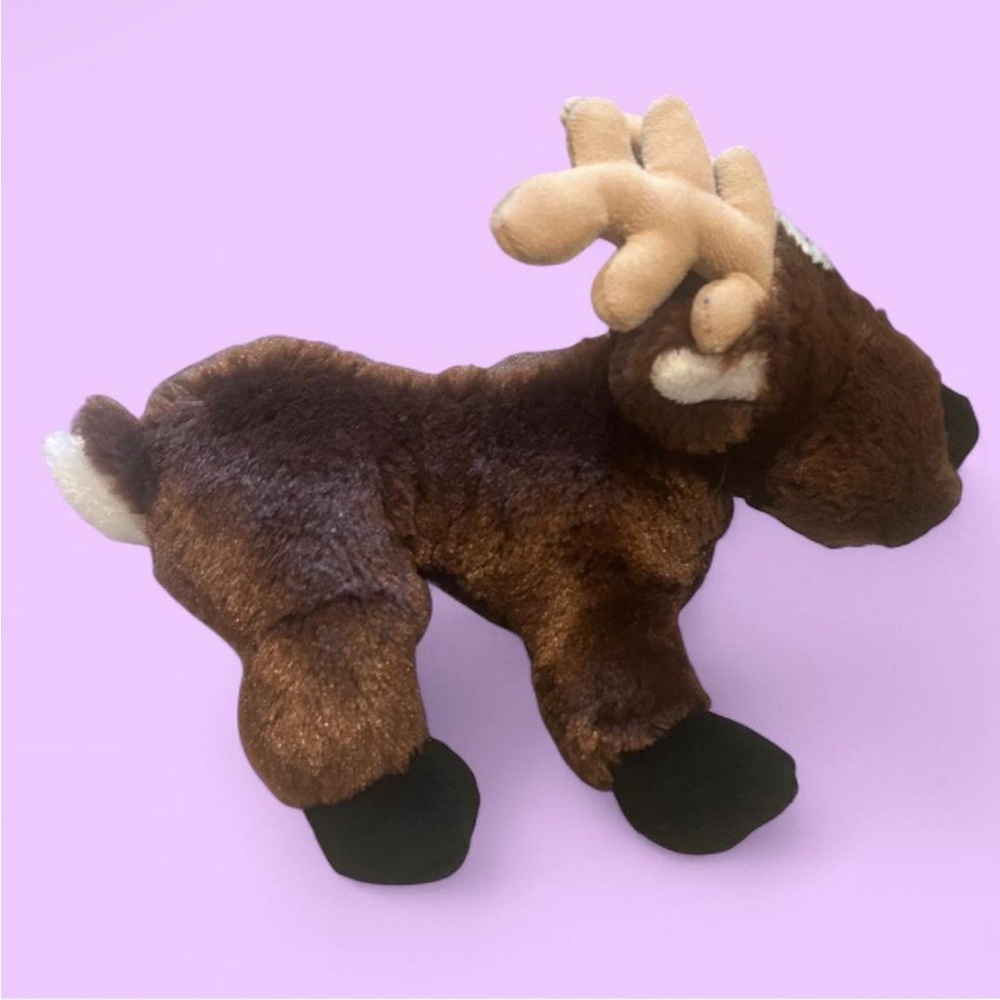 Reindeer Webkinz Plush with used code tag